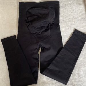 BLANQI Maternity Belly Support Leggings EUC